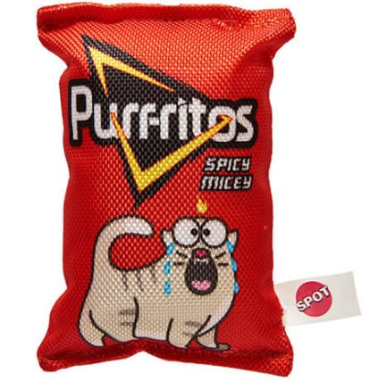Fun Food Kitty Chips Cat Toy, Styles vary, 1 each