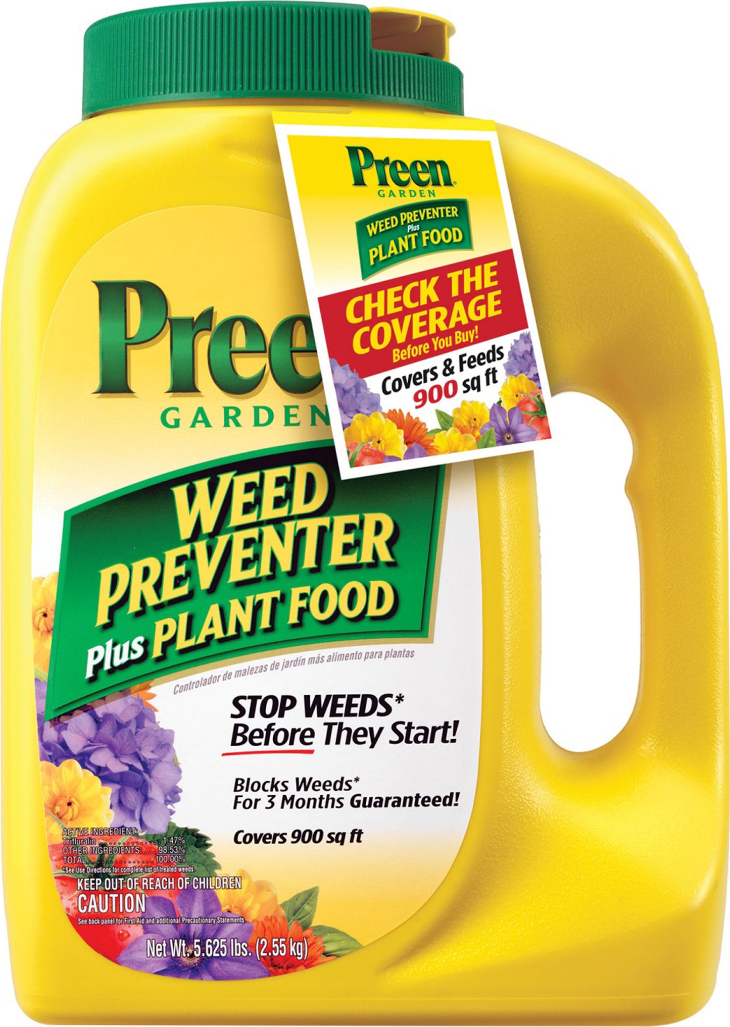 Preen Weed Preventer Plus Plant Food