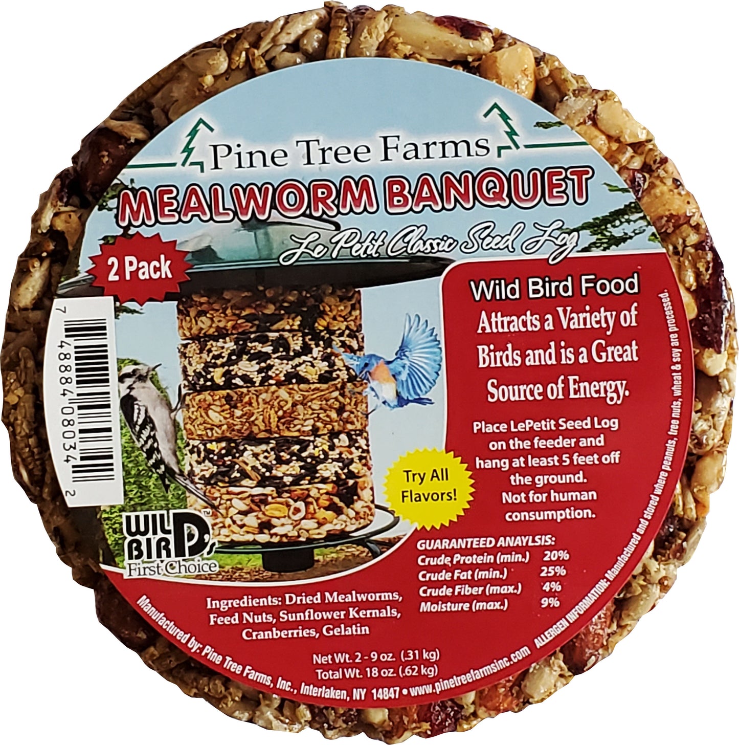 Pine Tree Farms Le Petit Classic Seed Log