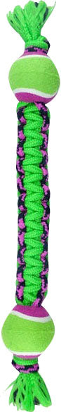 Pet Park Blvd Paracord Rope Double Tennis Tug