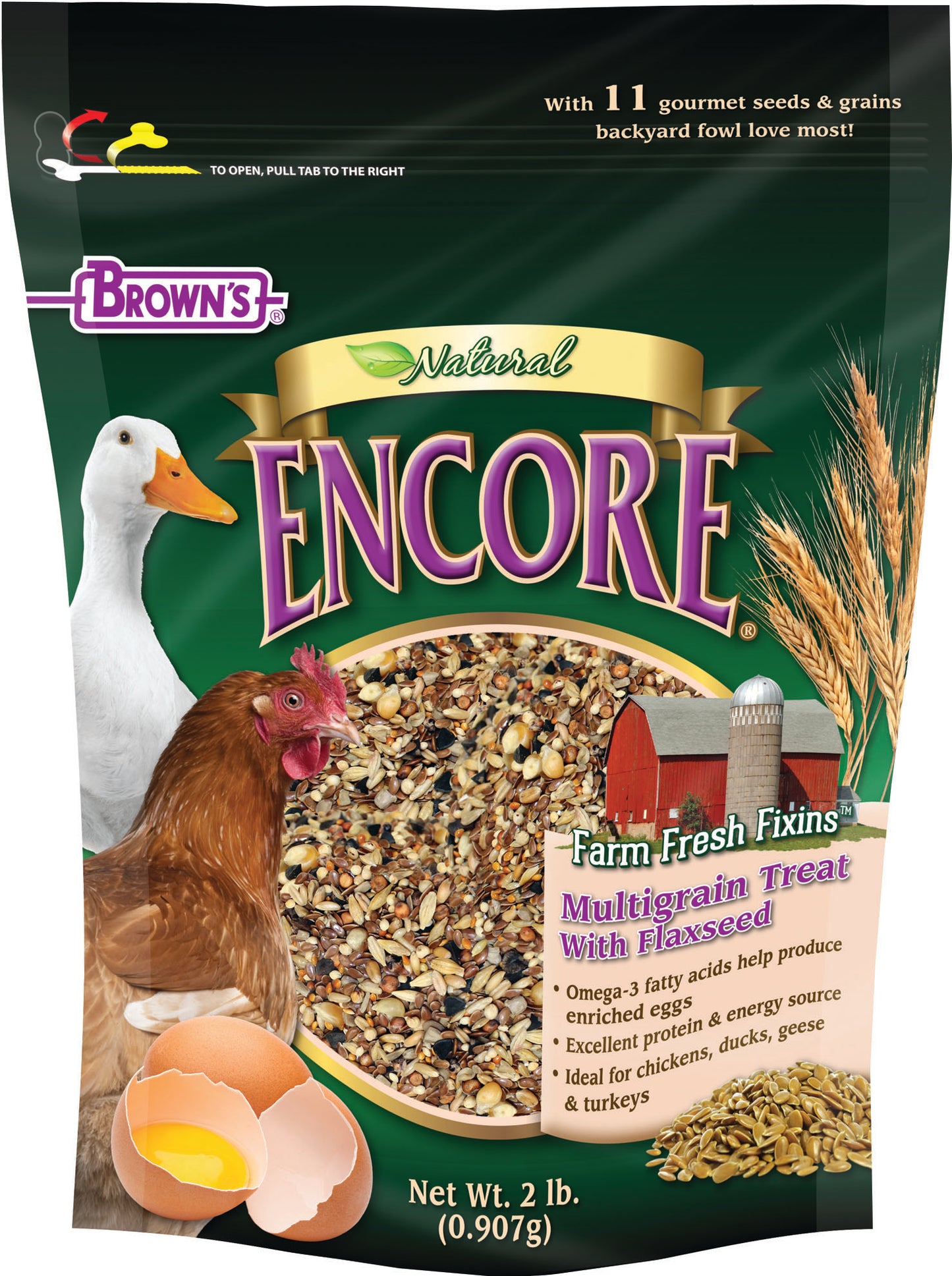 Encore Natural Multigrain With Flaxseed Treat