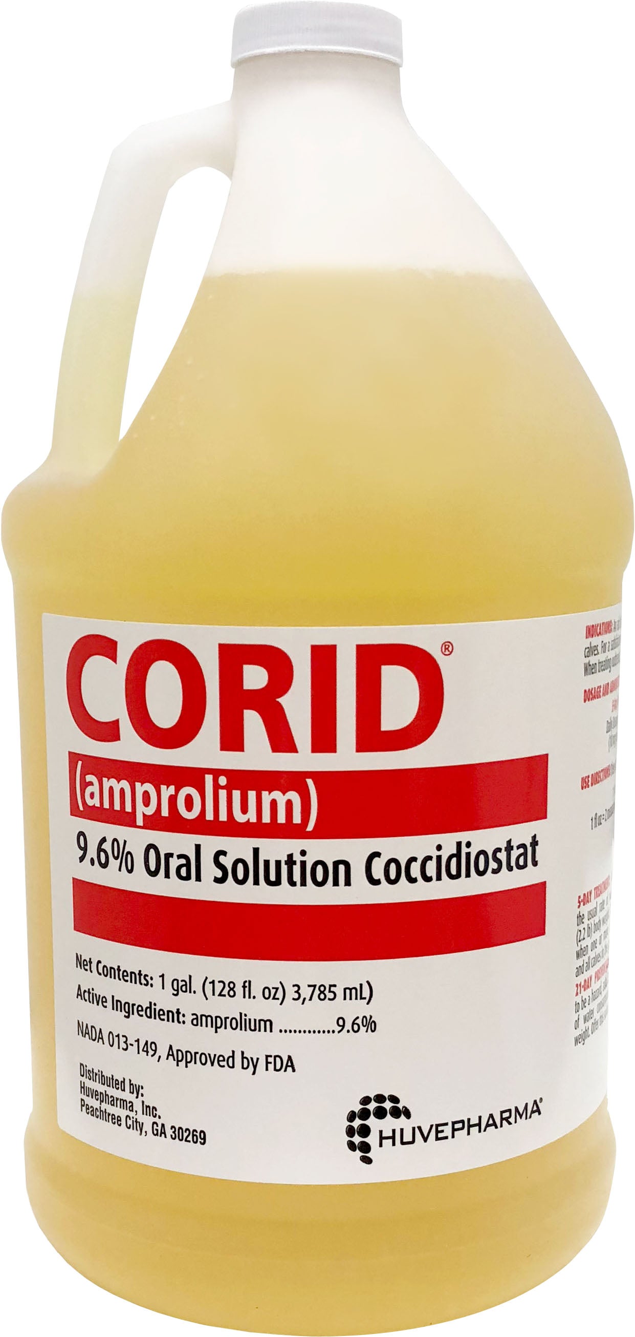 Corid 9.6% Oral Solution Coccidiostat For Calves