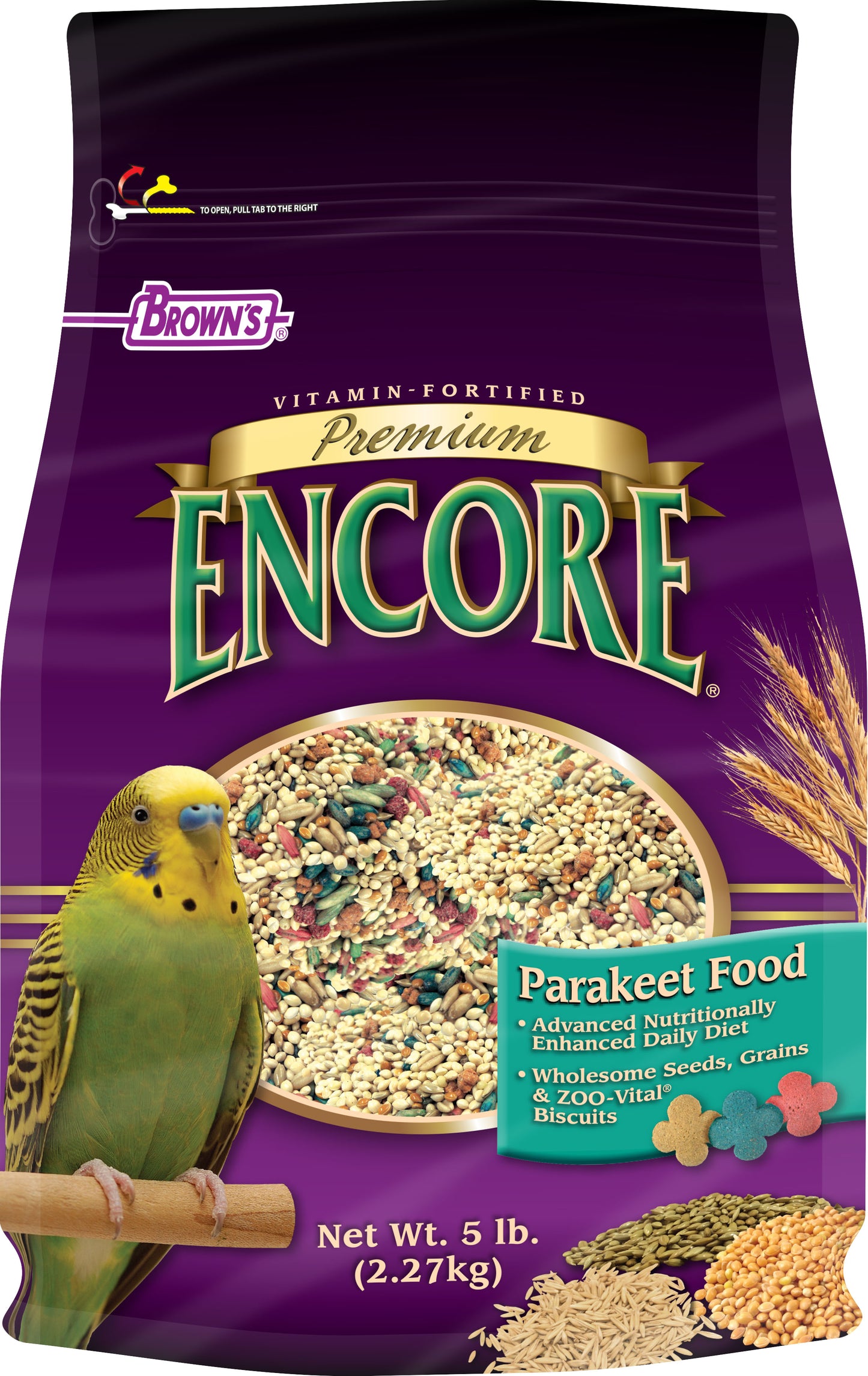 Encore Premium Parakeet Food