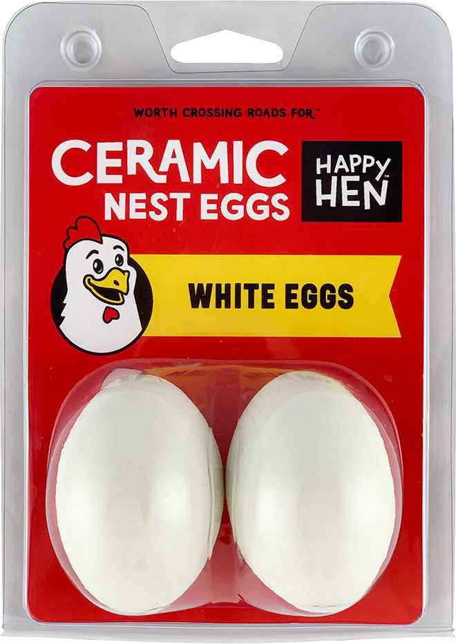 Happy Hen Ceramic Nest Eggs