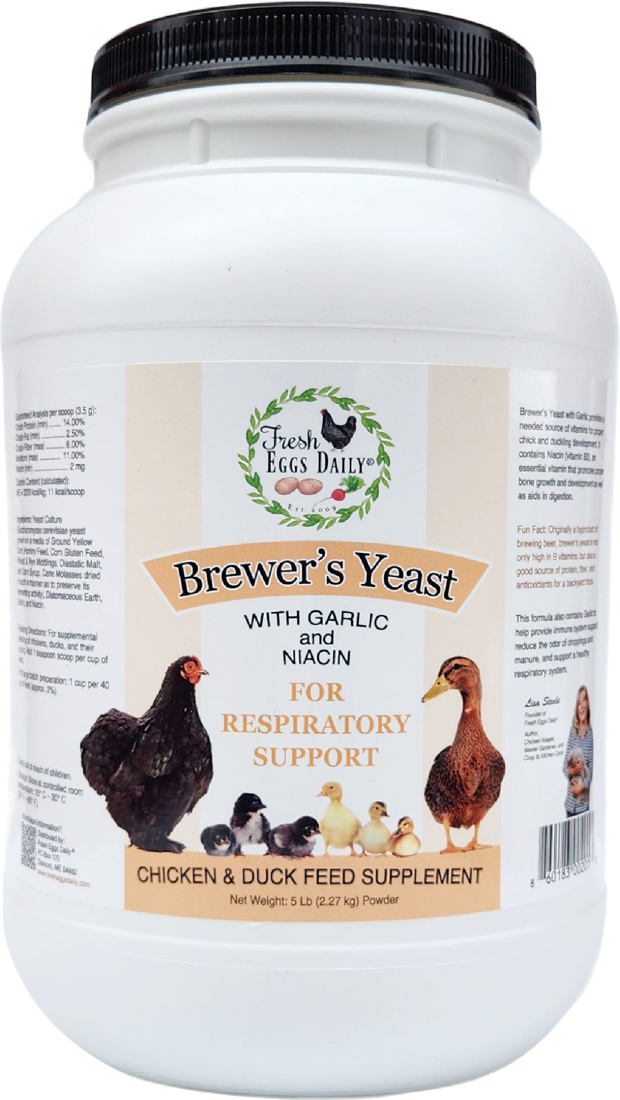 Brewers Yeast With Garlic For Respiratory Support