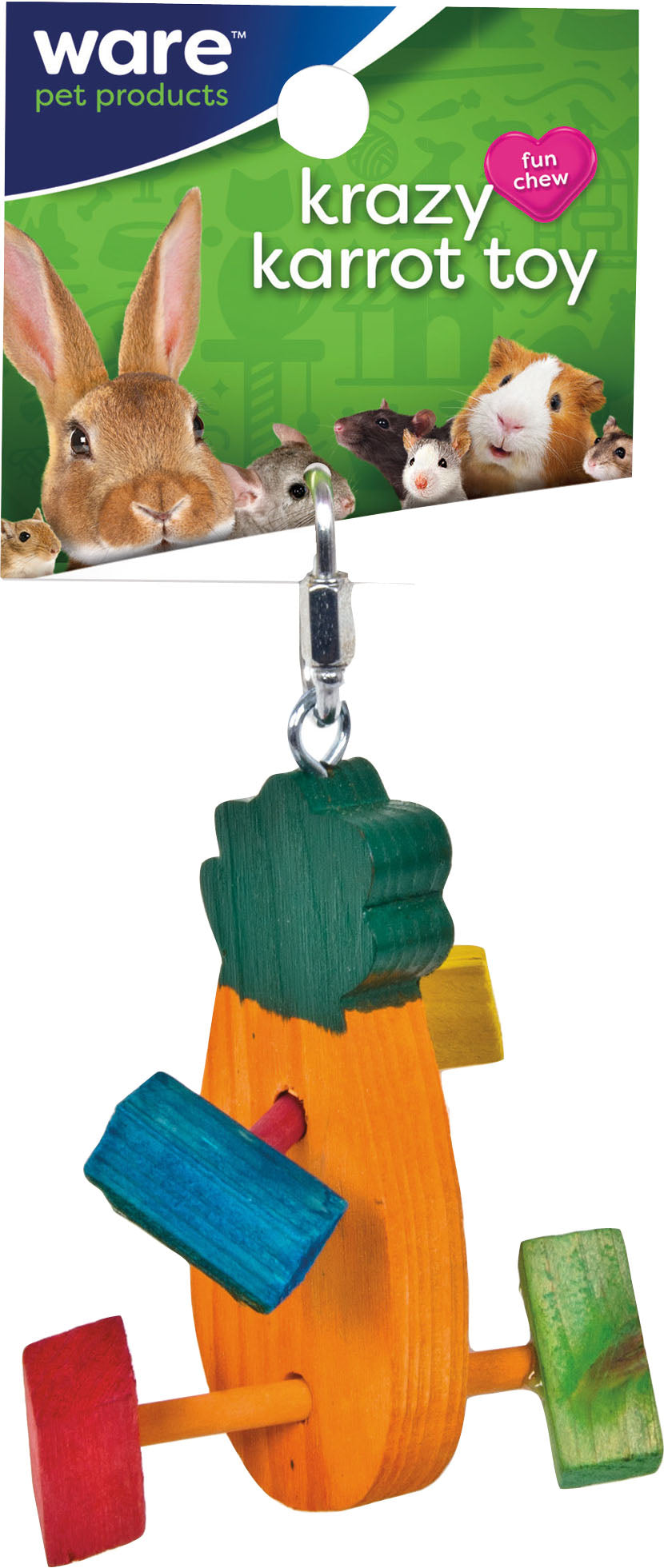 Krazy Karrot Wood Toy