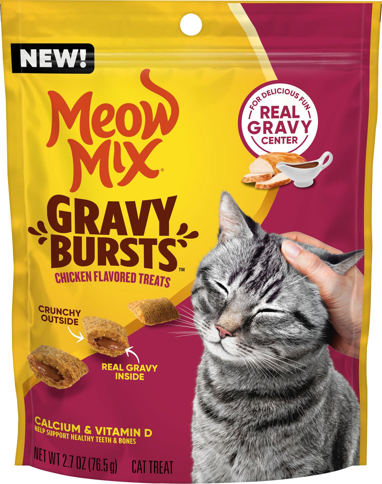 Meow Mix Gravy Bursts Cat Treats