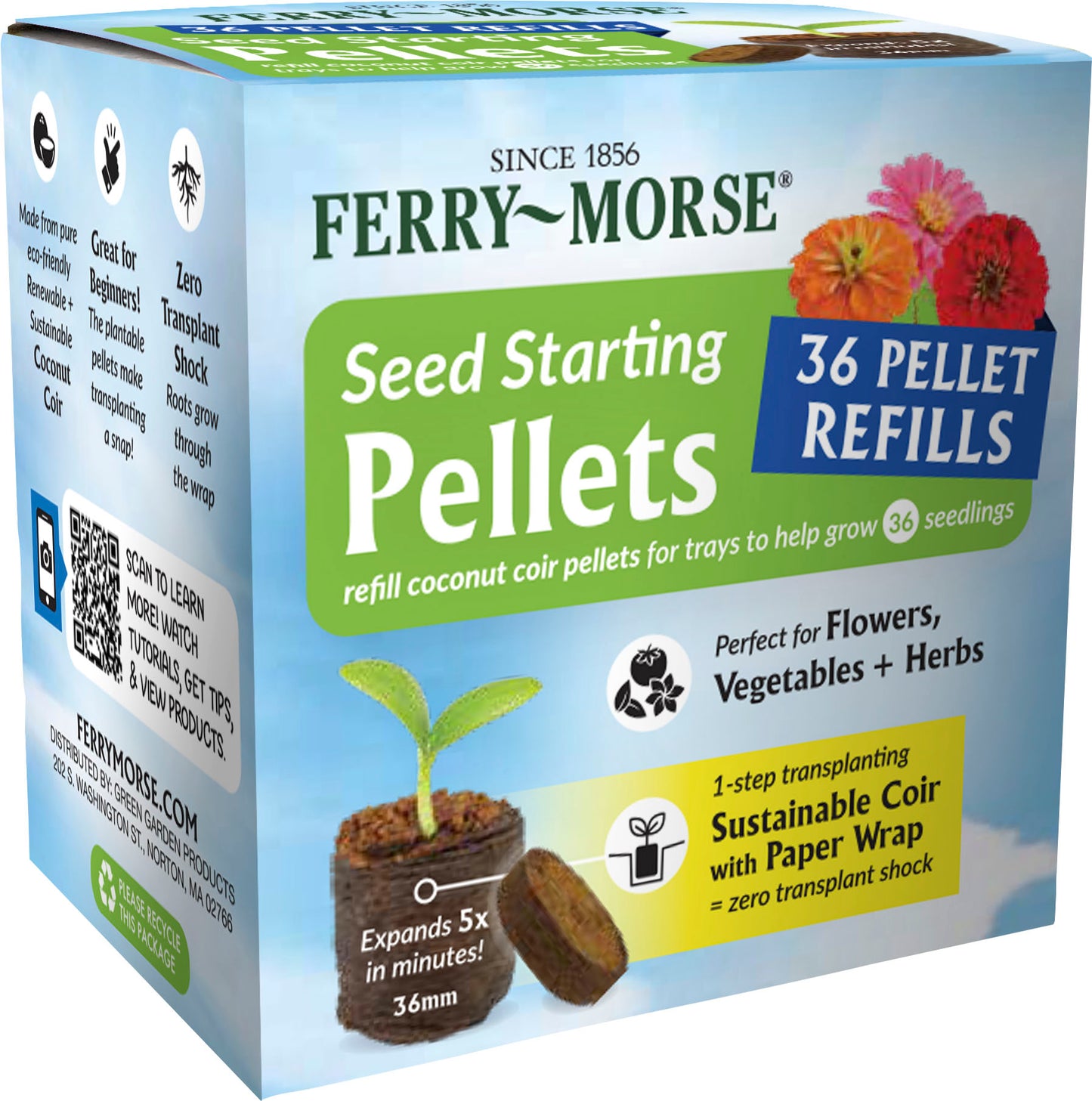 All Natural Seed Starting Pellet Refills
