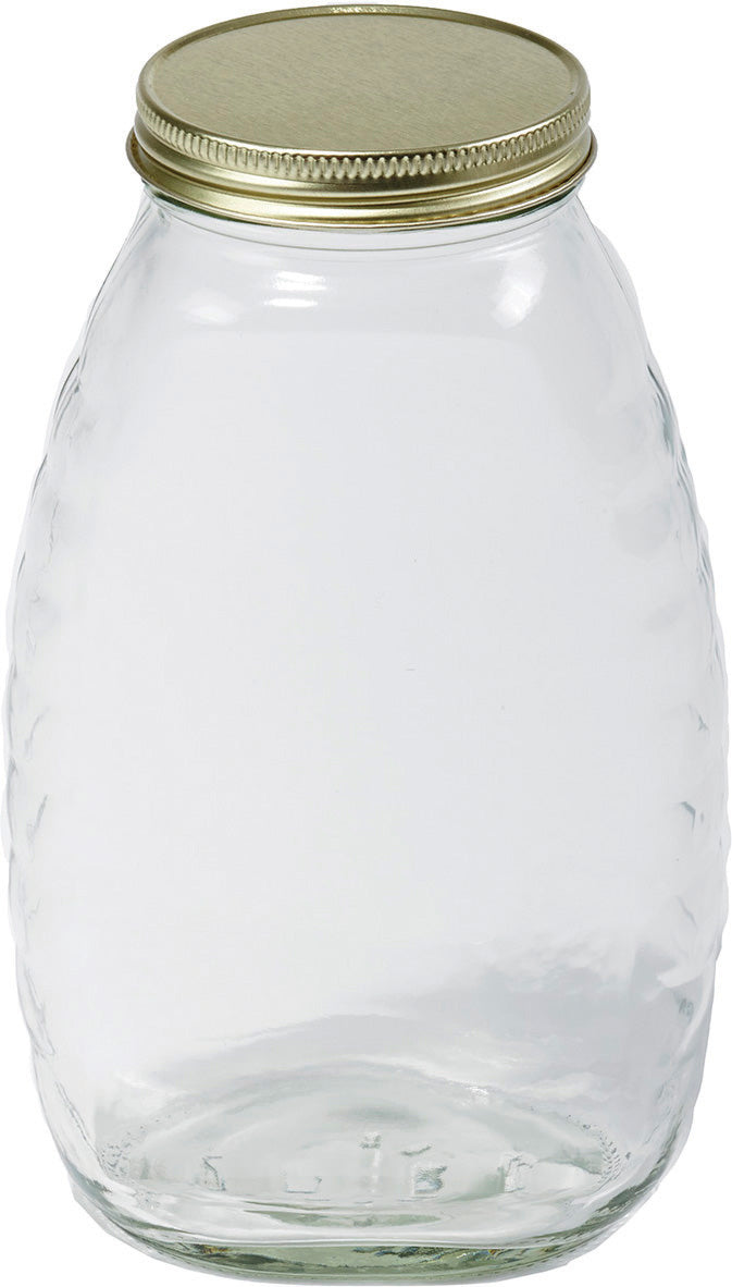 Little Giant Glass Honey Jar W/Lid