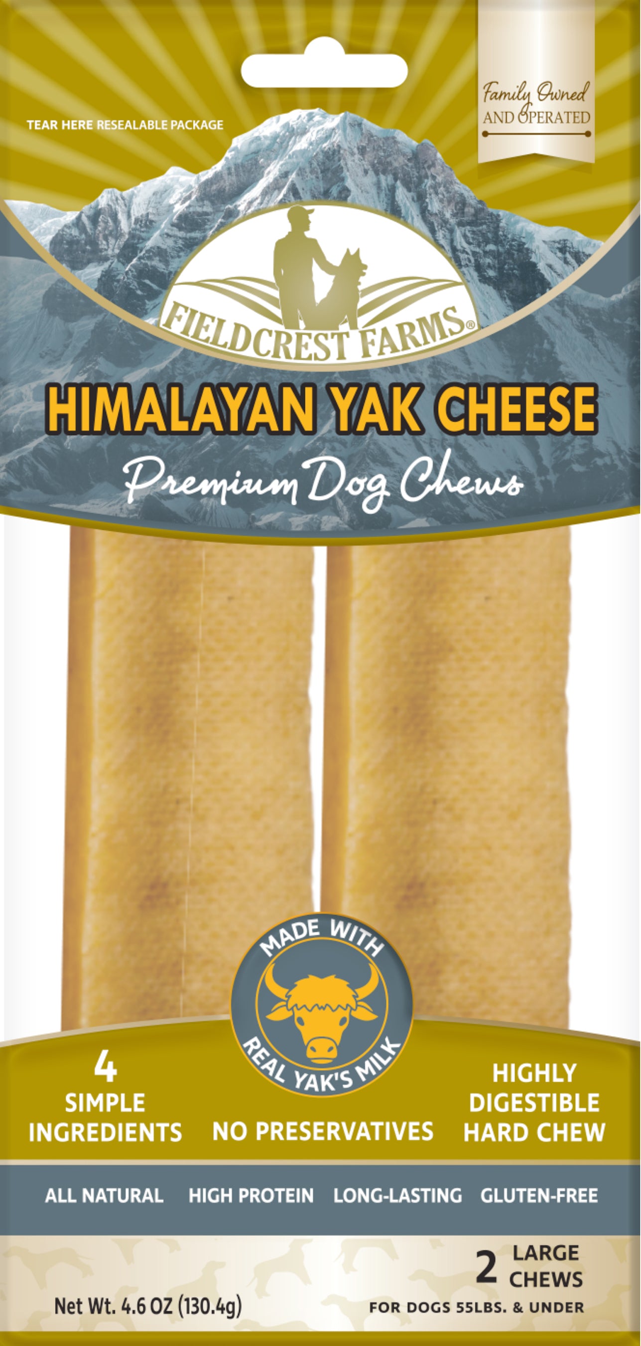 Fieldcrest Farms Himalayan Yak Cheese