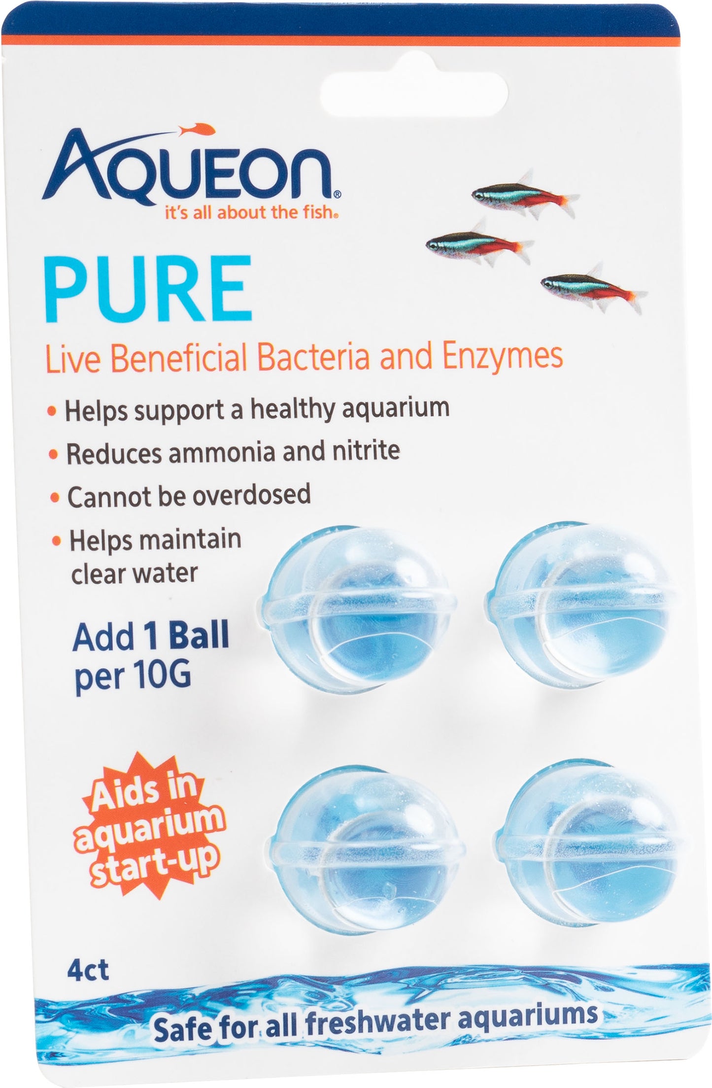 Aqueon Pure Live Beneficial Bacteria And Enzymes