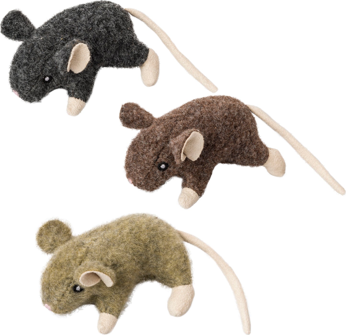 Spot Fuzzy Wool Mouse Willie W/Catnip