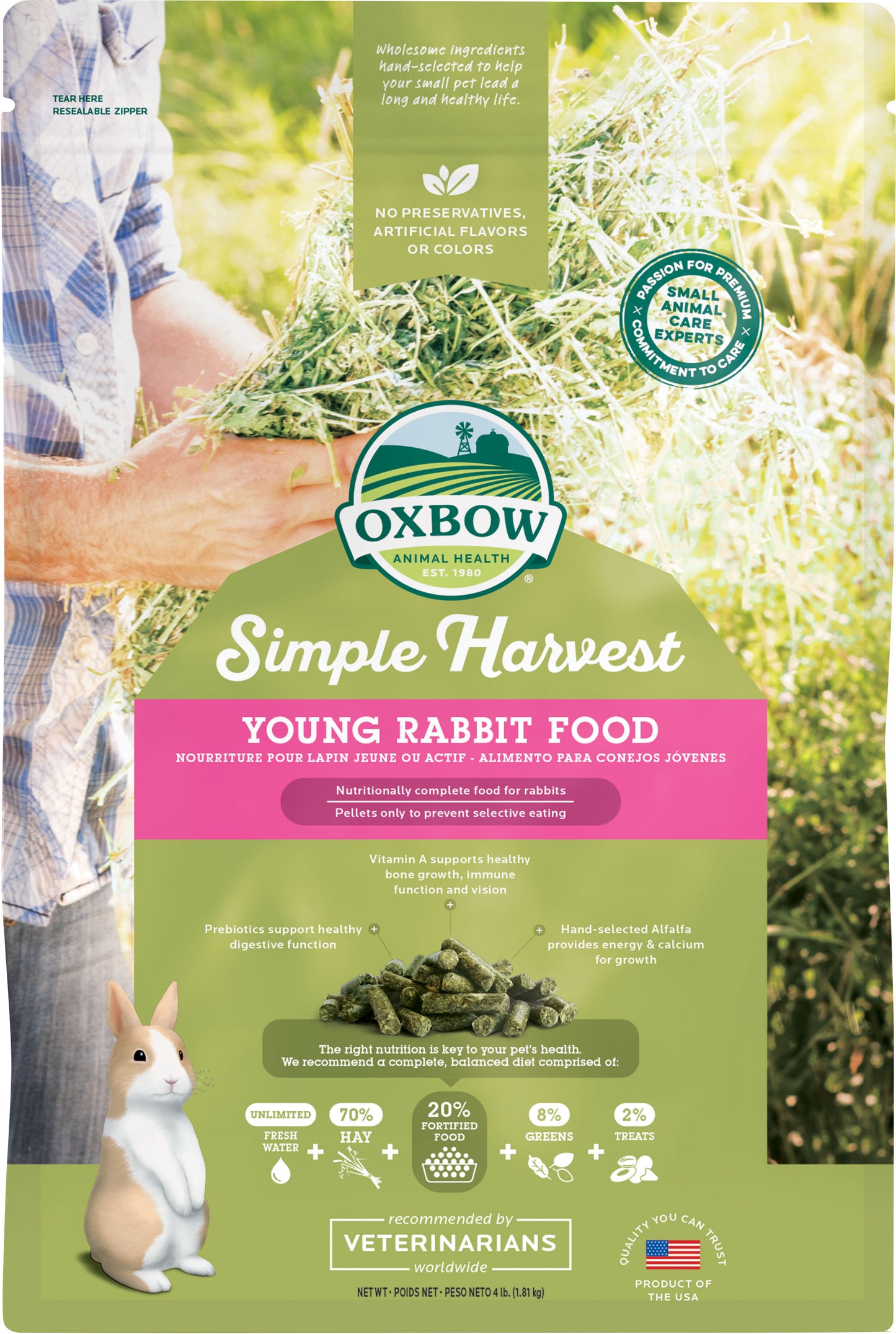 Simple Harvest Young Rabbit Food