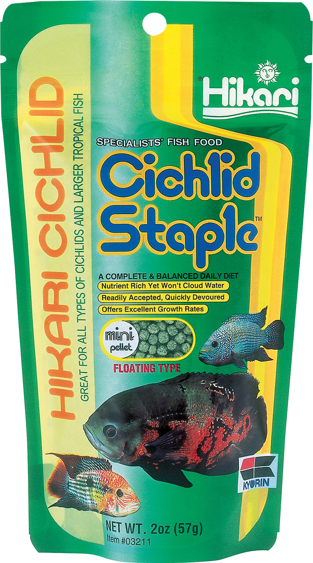 Hikari Cichlid Staple Floating Pellets