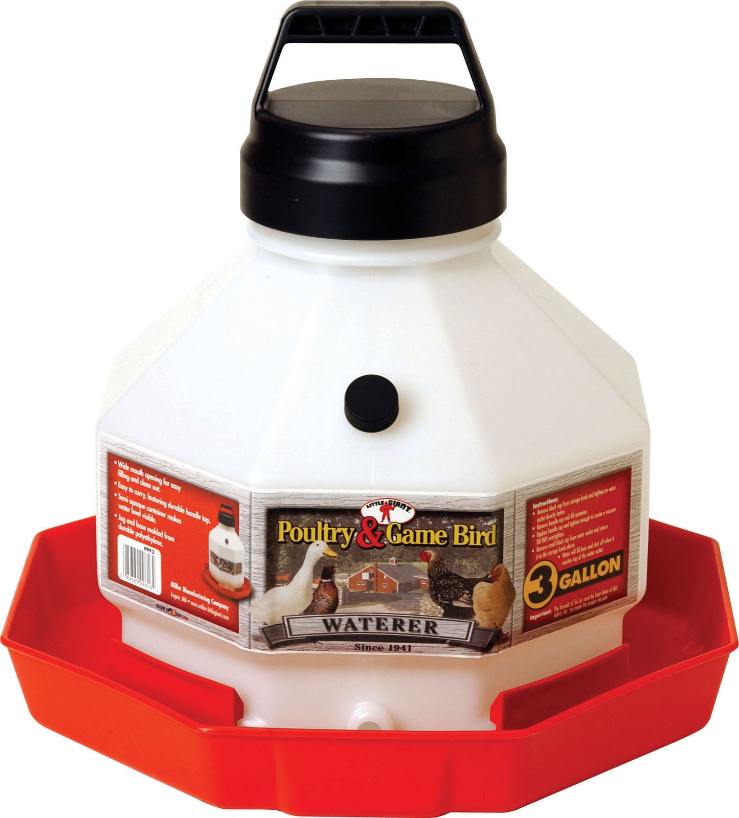 Little Giant Plastic Poultry Waterer