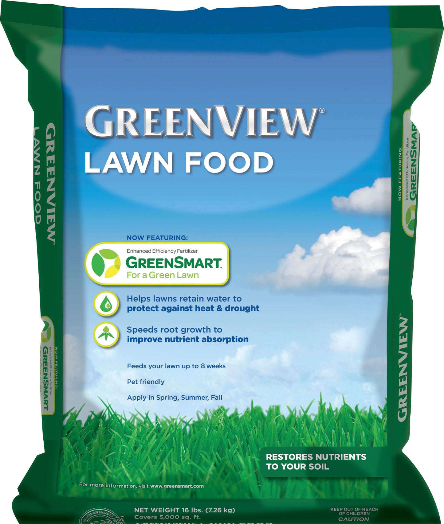 Greenview Lawn Food With Green Smart