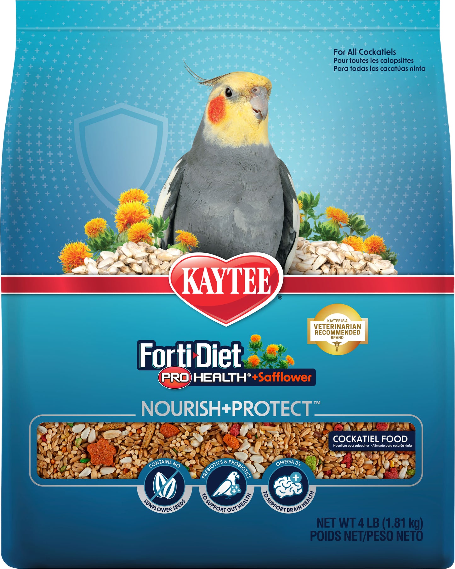 Forti-Diet Pro Health Cockatiel Safflower Food