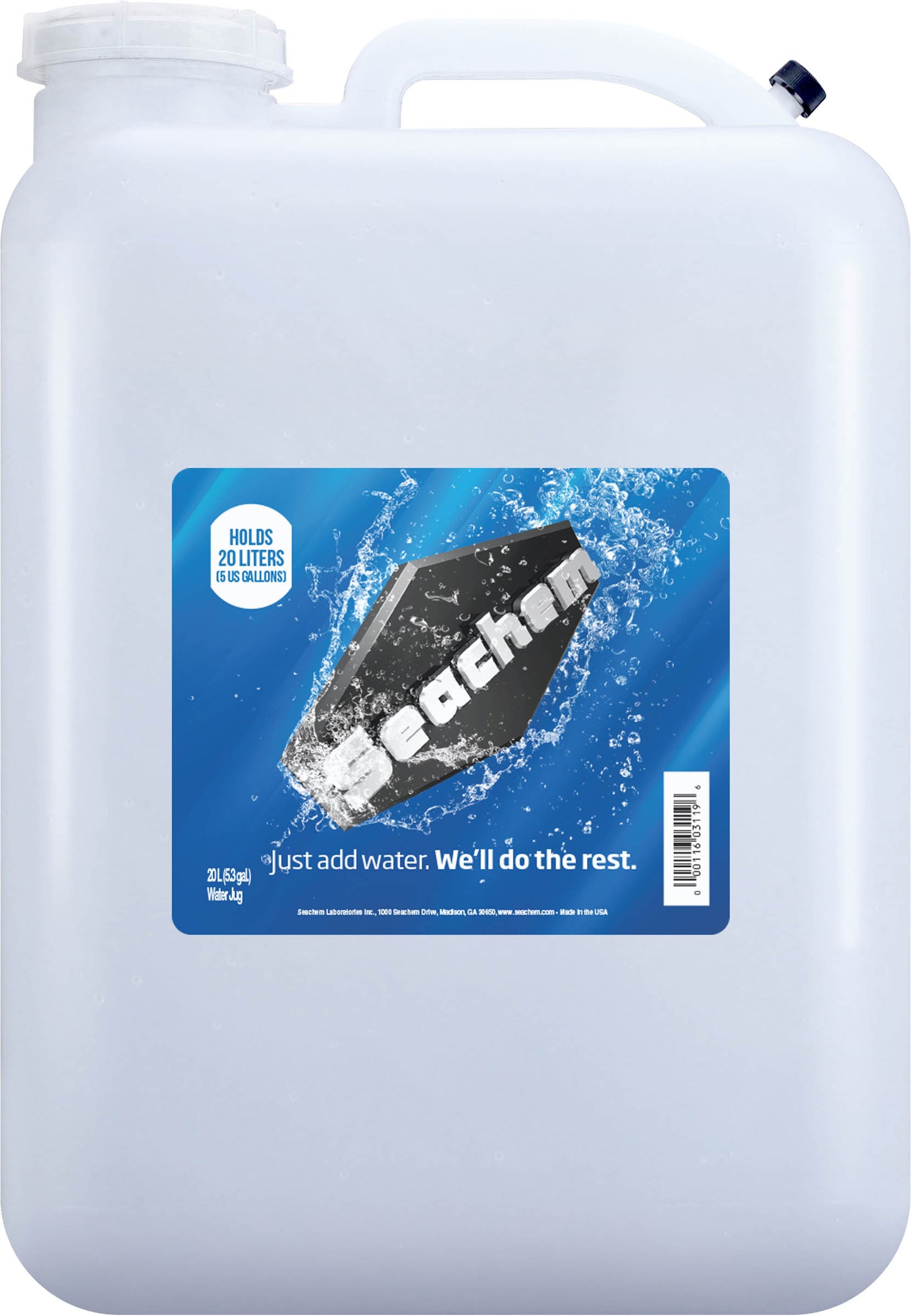 Seachem Just Add Water Jug