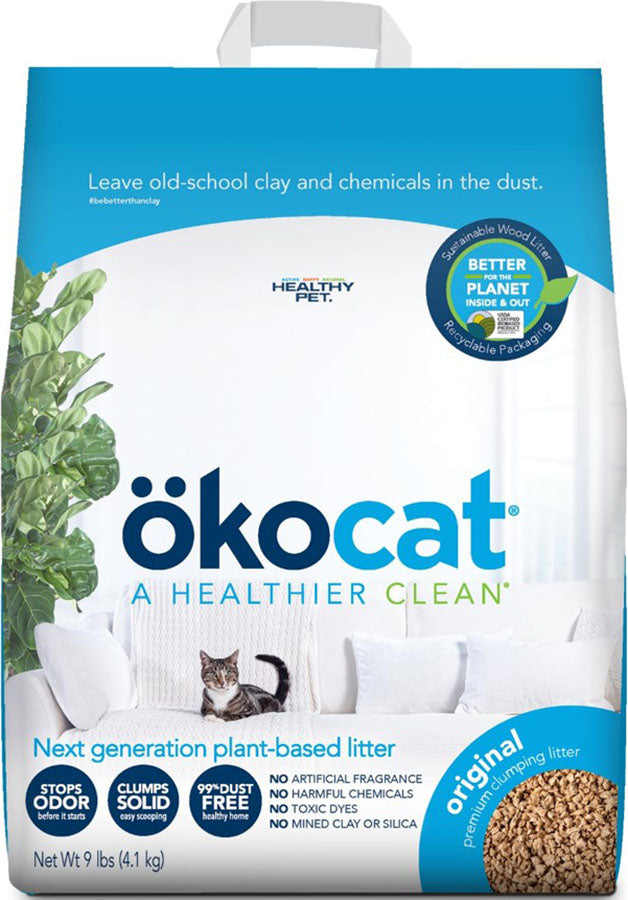 Okocat Original Premium Clumping Cat Litter