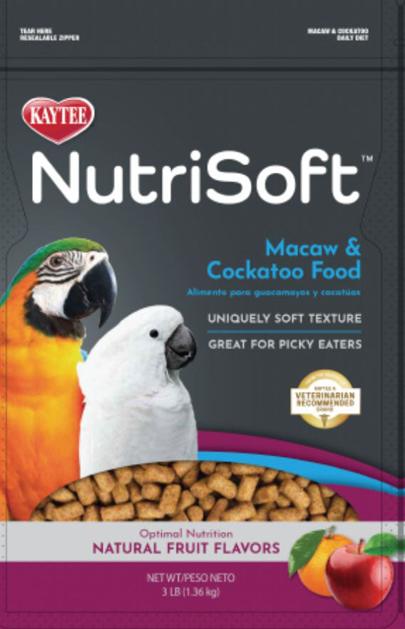 Kaytee Nutrisoft Cockatoo & Macaw Food