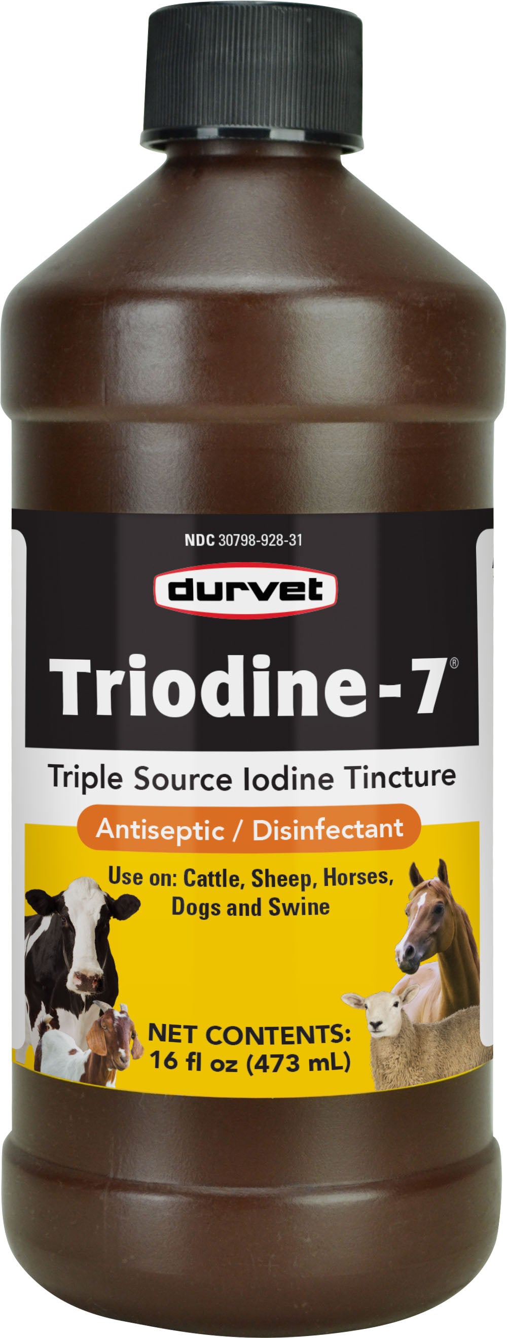 Durvet Triodine-7 Iodine Antiseptic Disinfectant