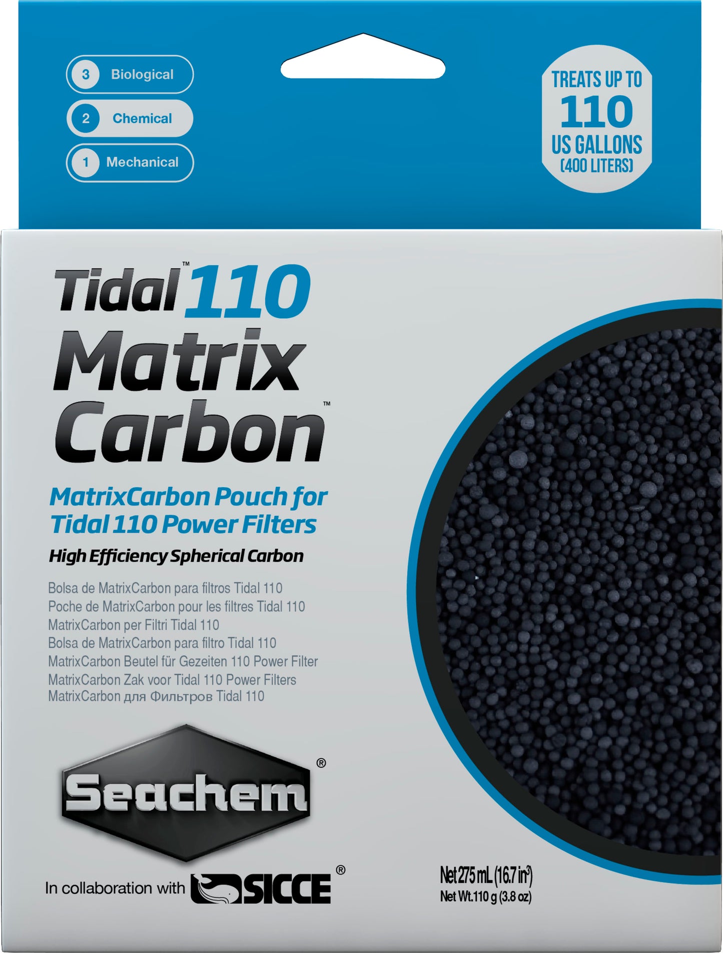 Seachem Tidal 110 Matrix Carbon