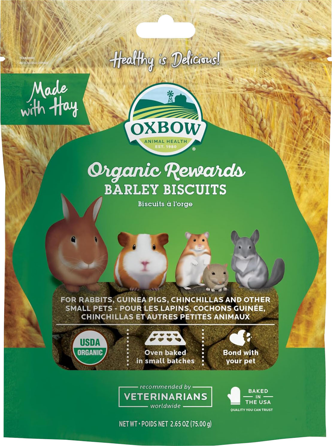 Organic Barley Biscuits