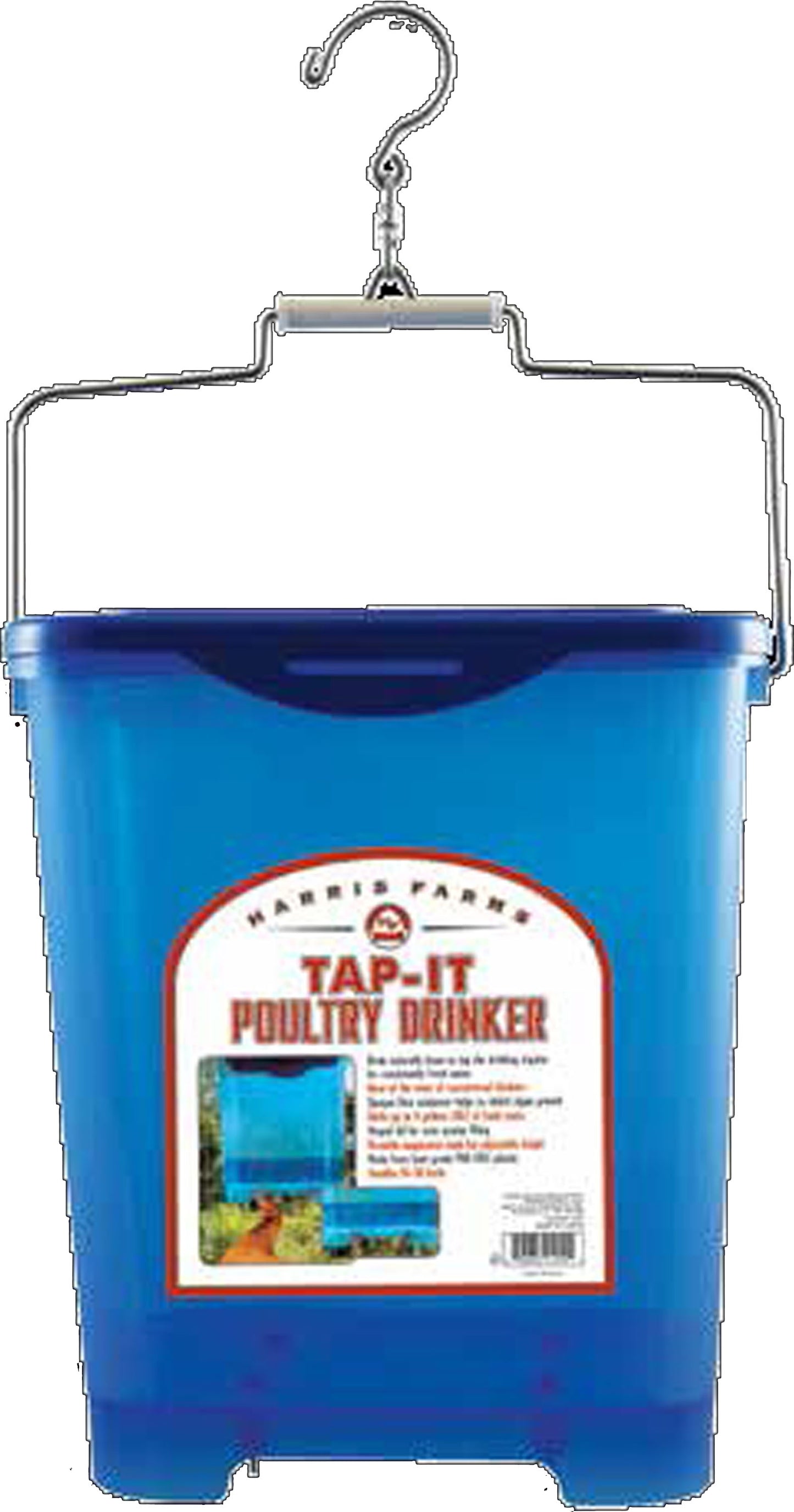 Plastic Tap-It Poultry Drinker