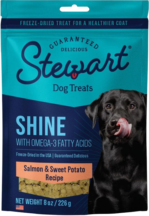 Stewart Freeze Dried Shine Dog Treats Pouch