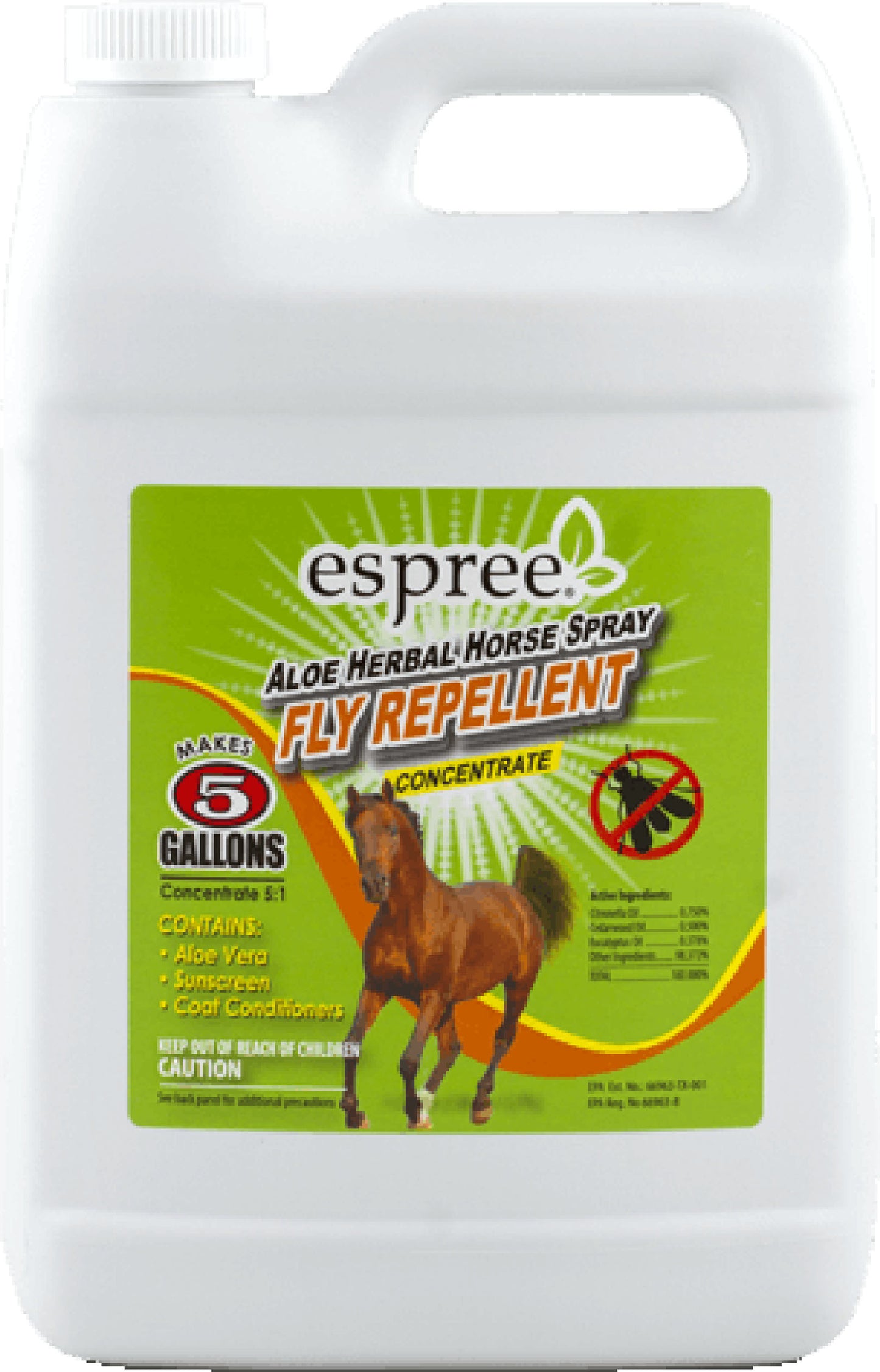 Espree Aloe Herbal Horse Spray Fly Repellent Conc