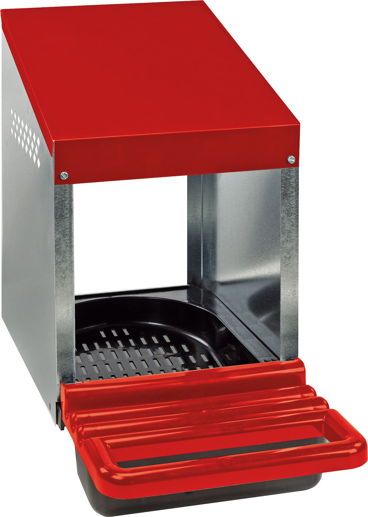 Little Giant Galv Nesting Box W/Plastic Basket