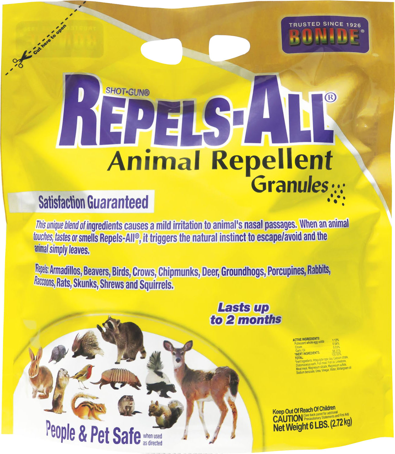 Repels-All Animal Repellent Granules Shaker