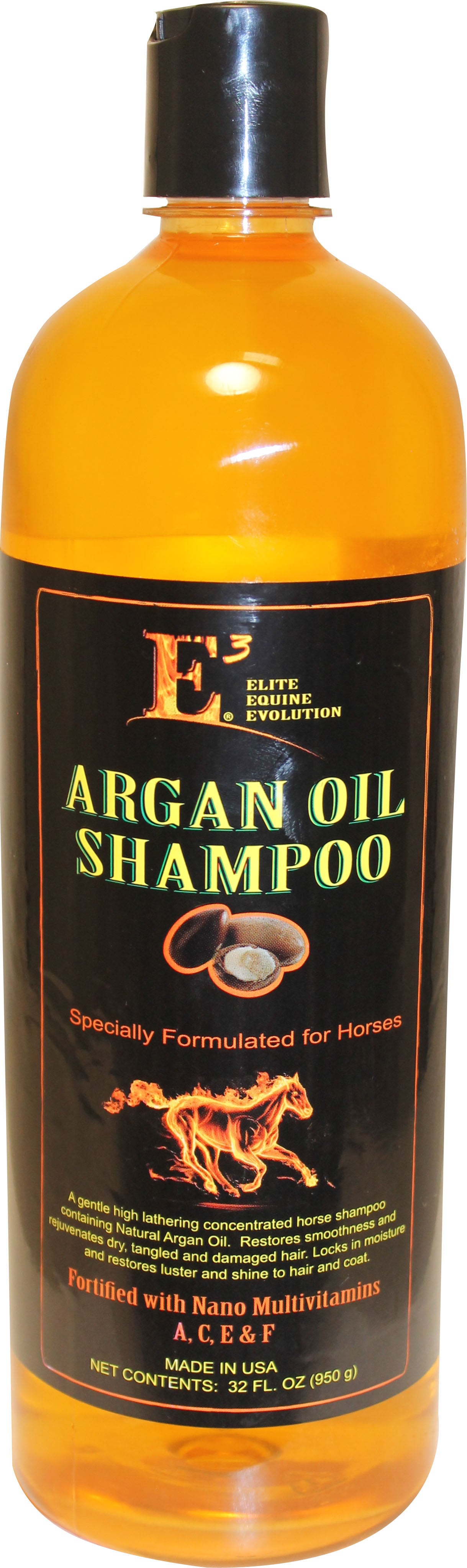 E3 Argan Oil Shampoo For Horses