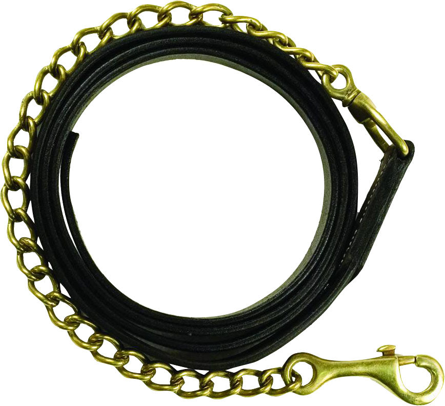 Gatsby Leather Lead W/20 Chain
