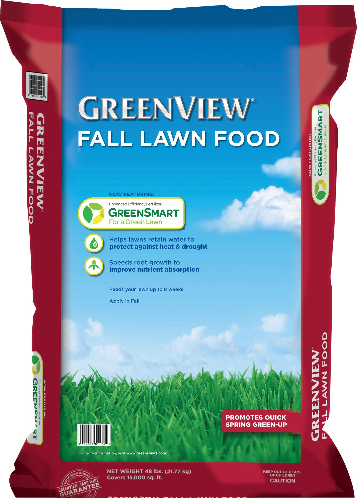 Fall Lawn Food W/Green Smart