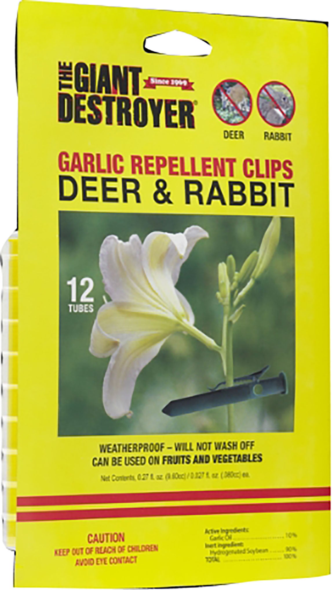 Giant Destroyer Deer & Rabbit Repellent Clips