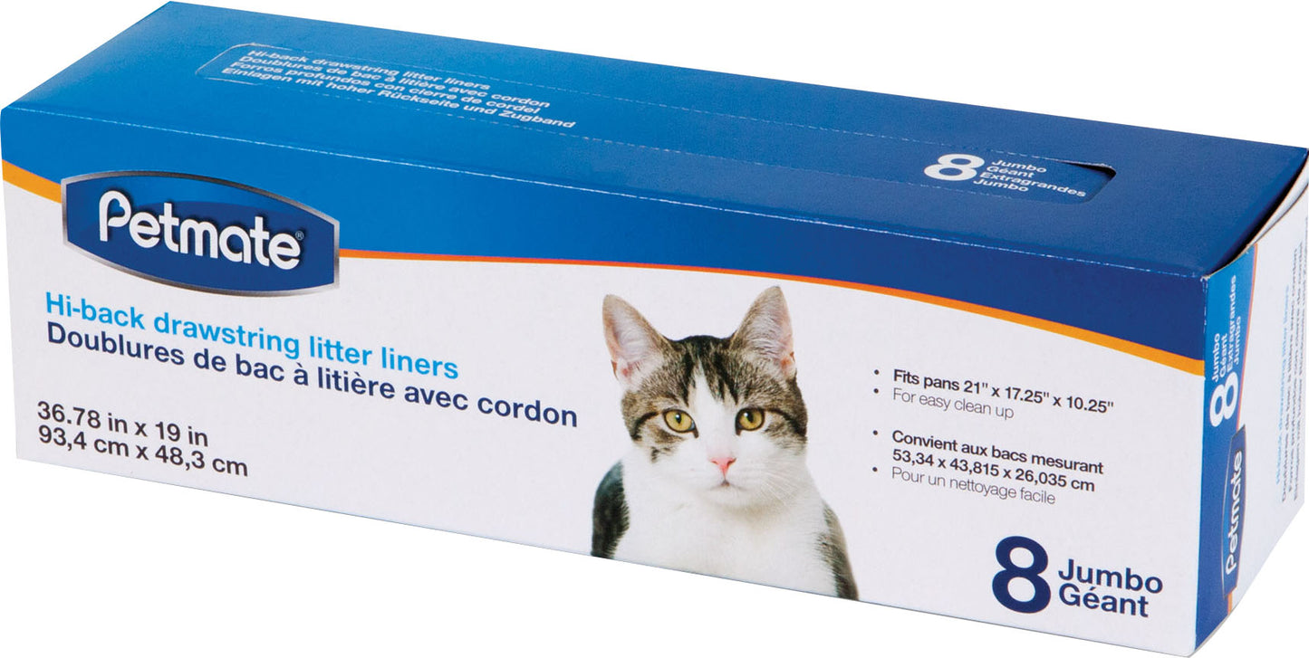 Hi-Back Litter Pan Liner