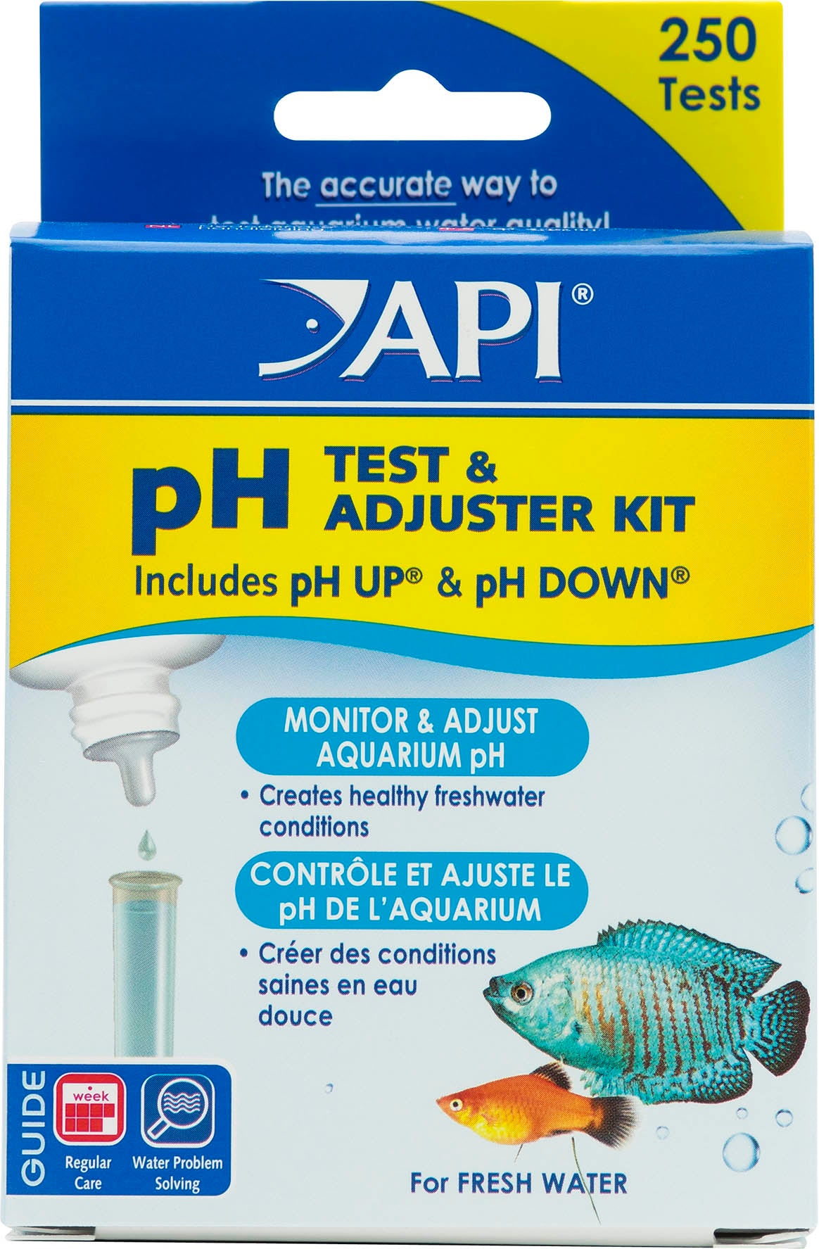 Api Ph Test & Adjuster Kit For Freshwater
