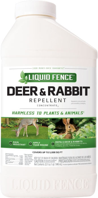 Liquid Fence Deer & Rabbit Repellent Concentrate