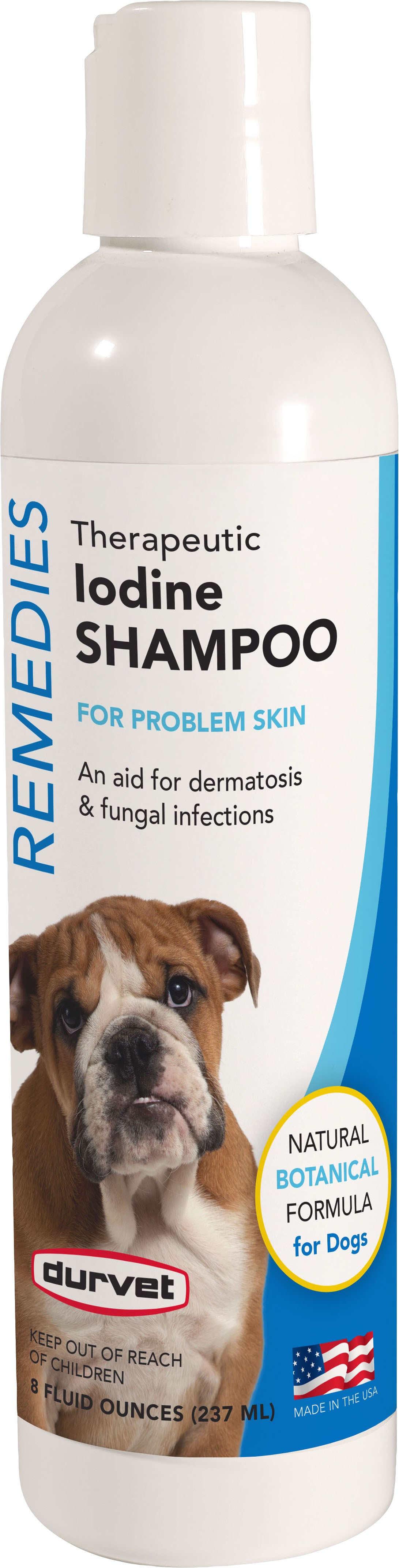 Durvet Naturals Remedies Iodine Shampoo