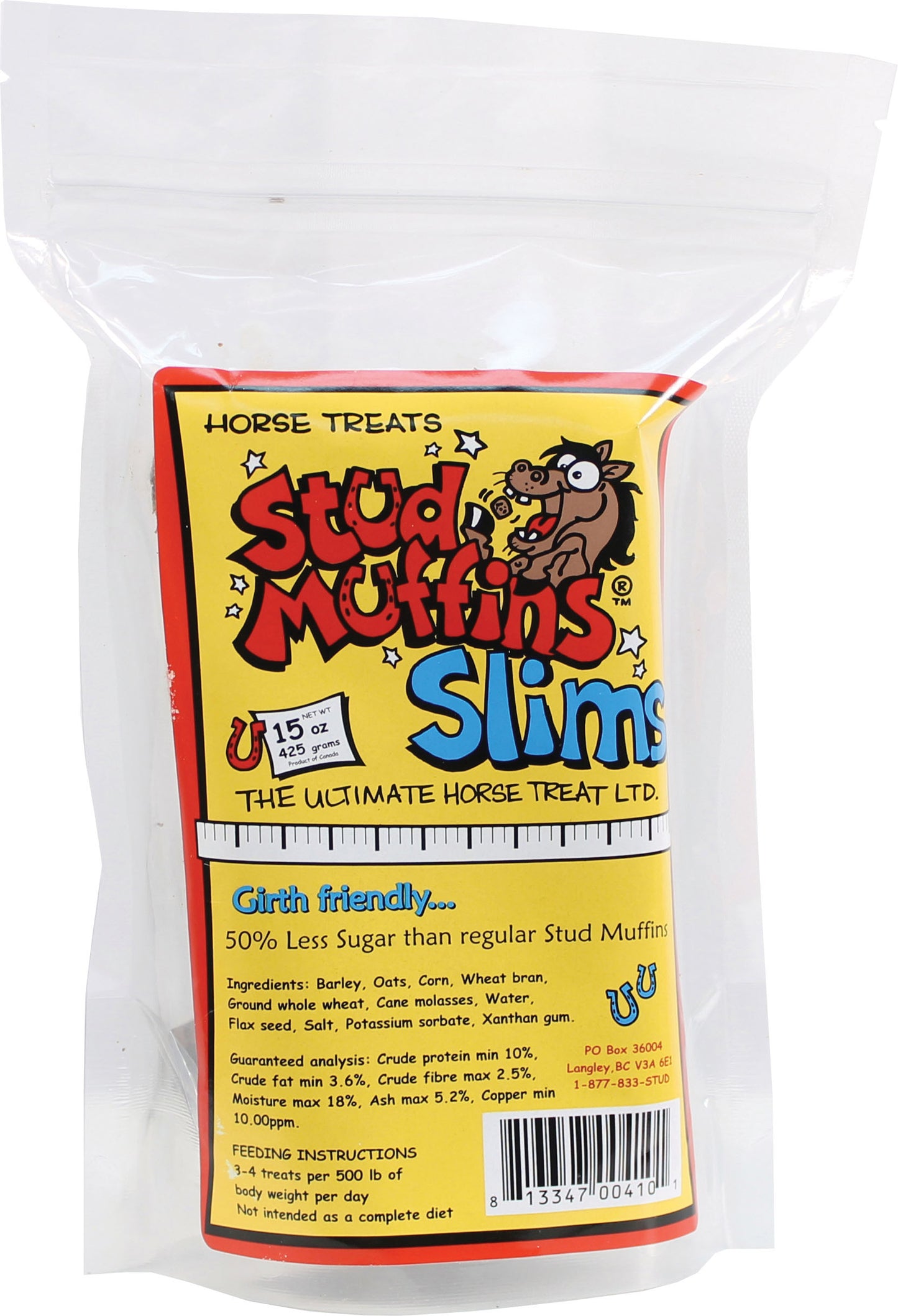 Stud Muffins Slims Horse Treat Bag