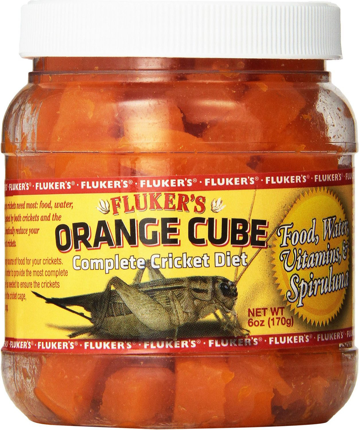 Orange Cube-Complete Cricket Diet