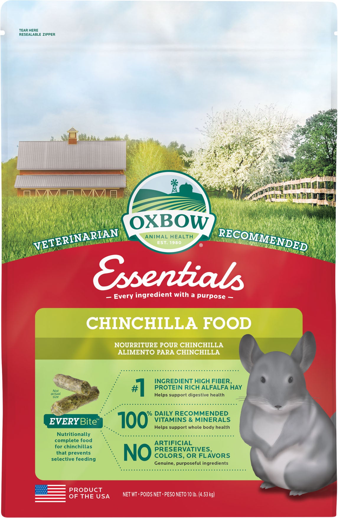 Essentials Chinchilla Food