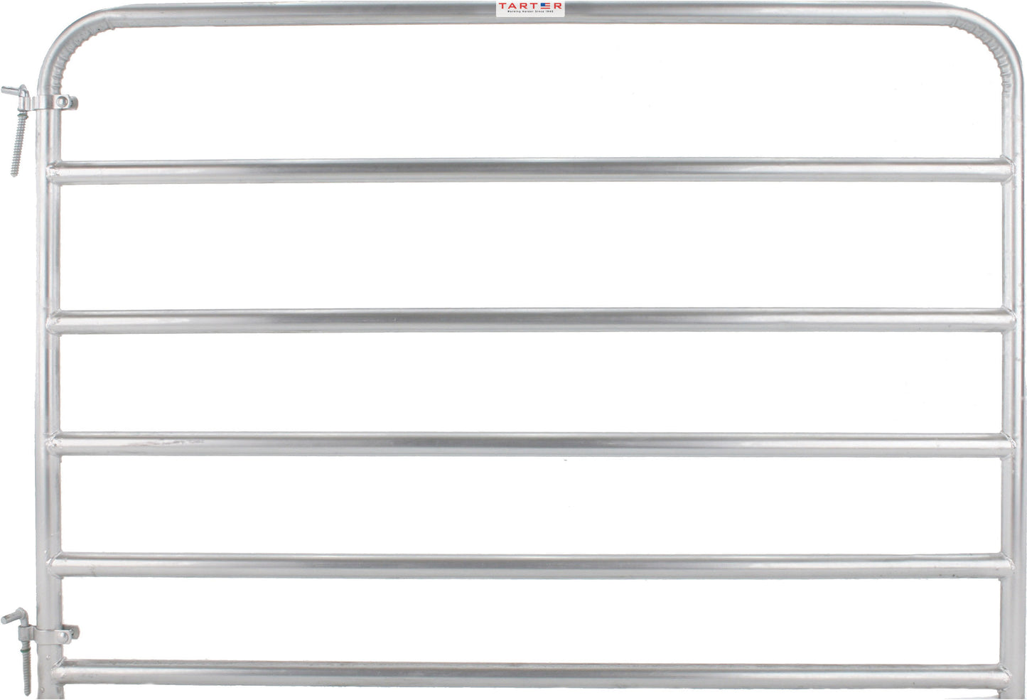 6-Bar Economy Galvanized Tube Gate