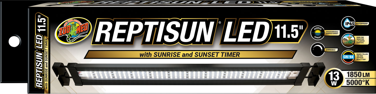 Reptisun Led With Sunrise And Sunset Timer