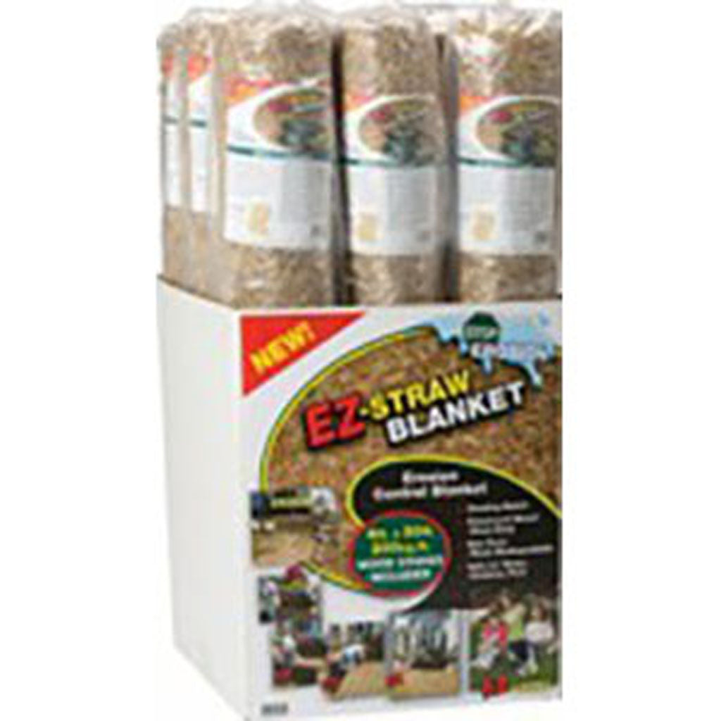 Ez-Straw Erosion Blanket 4'X50' Roll 9 Pack
