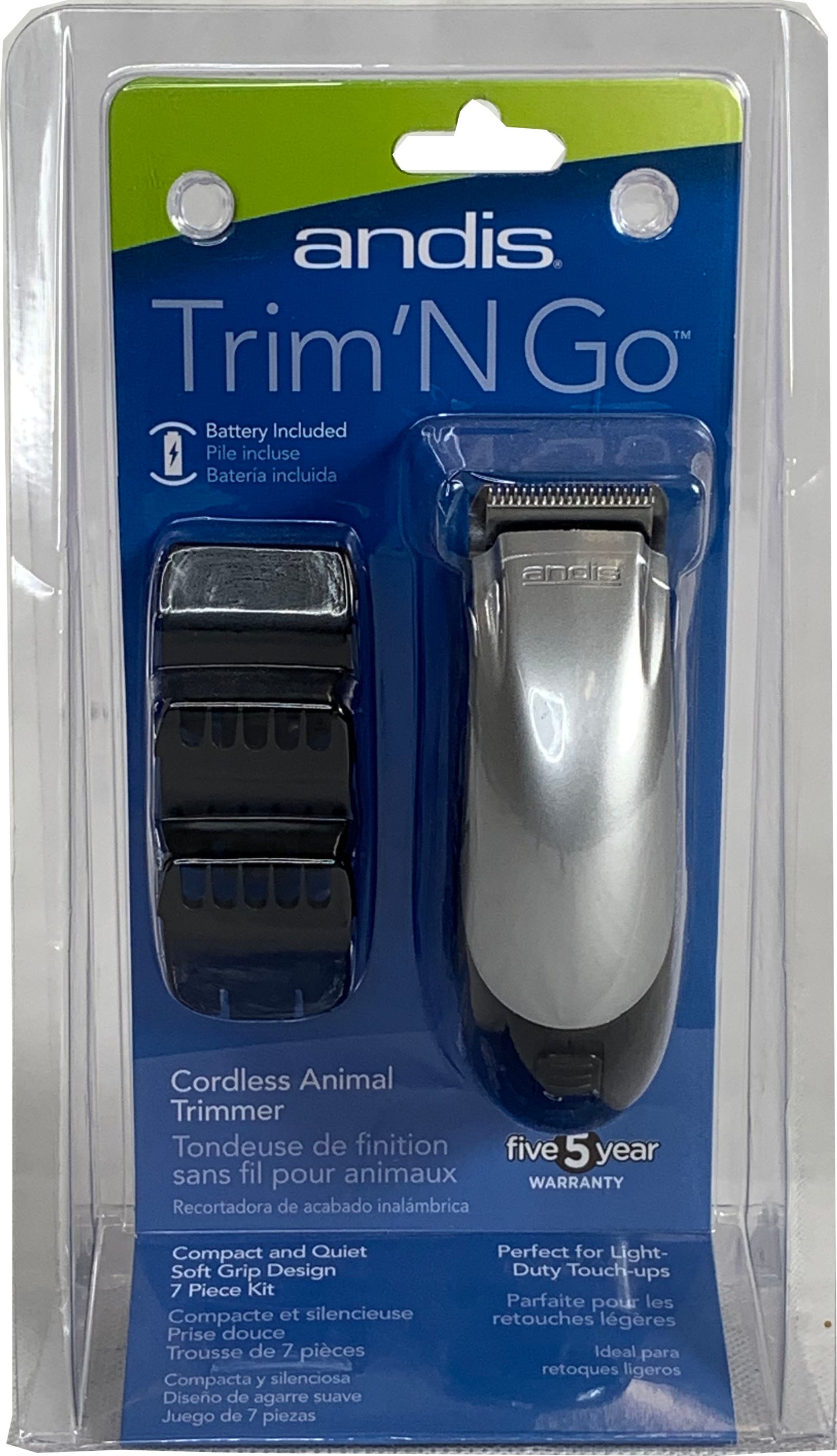 Andis Trim'N Go Cordless Animal Trimmer