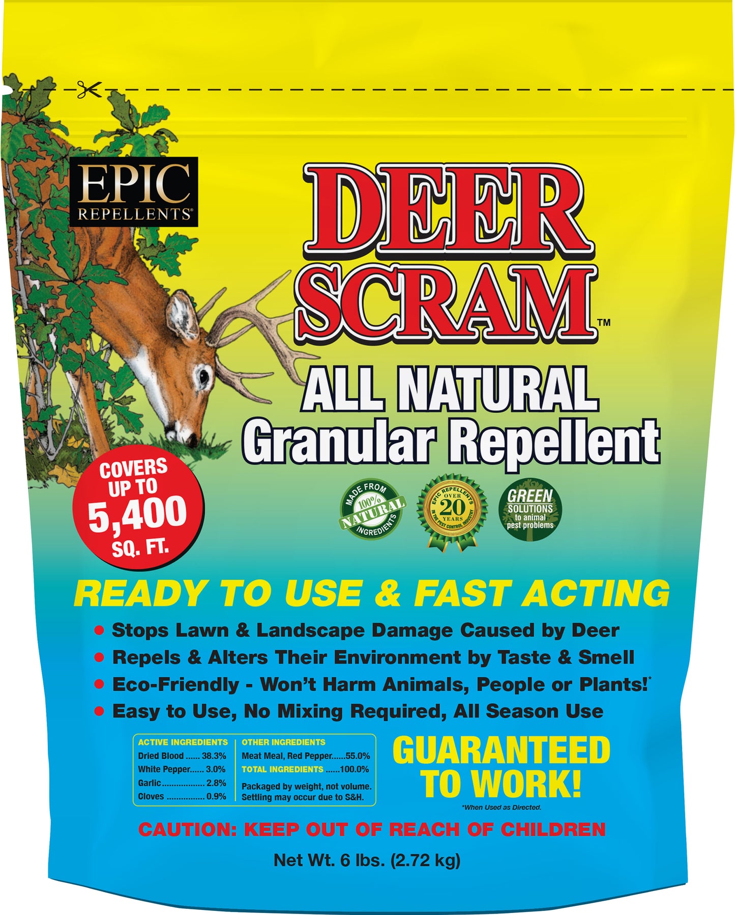 Deer Scram All Natural Granular Repellent