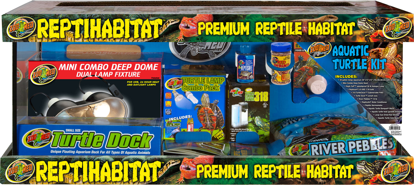 Reptihabitat Premium Aquatic Turtle Kit