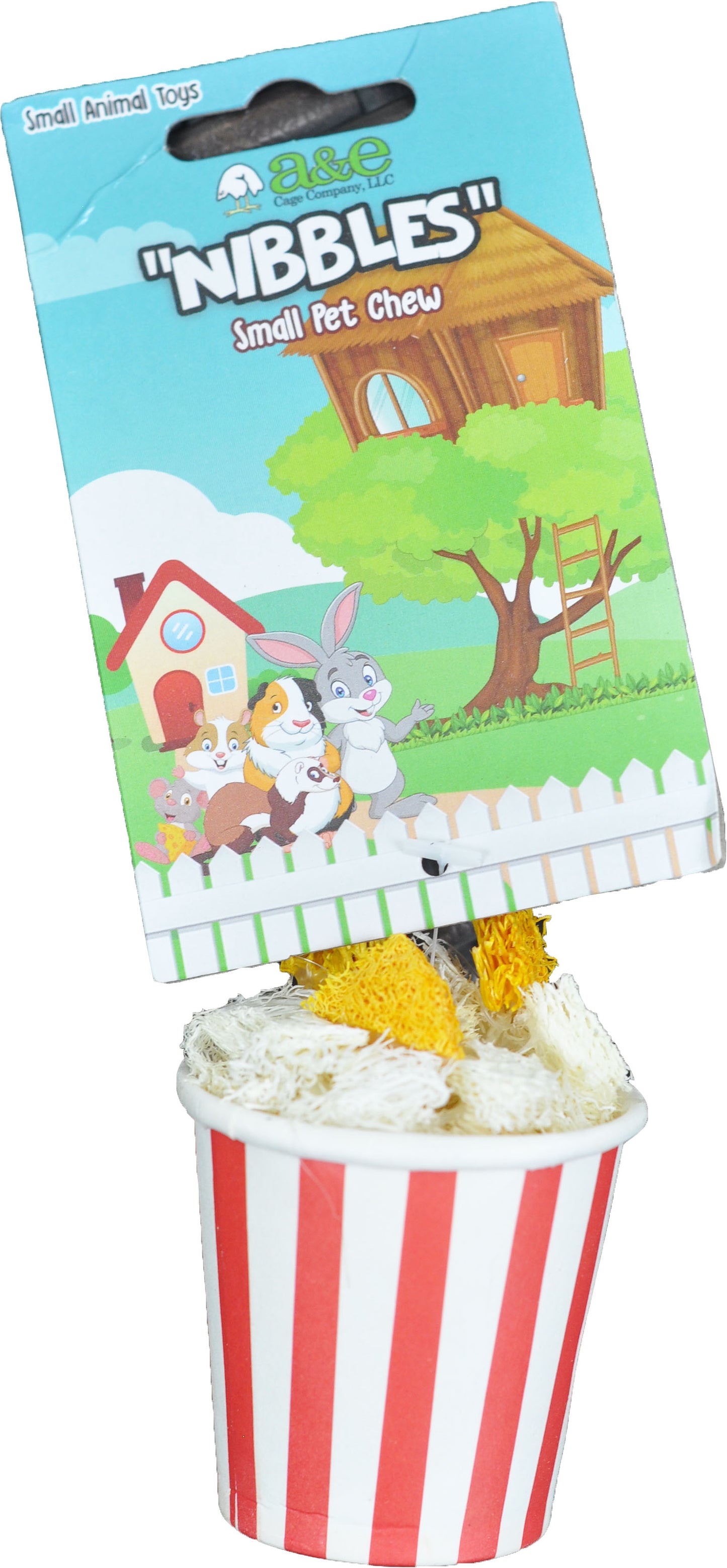 Nibbles Loofah Popcorn Chew